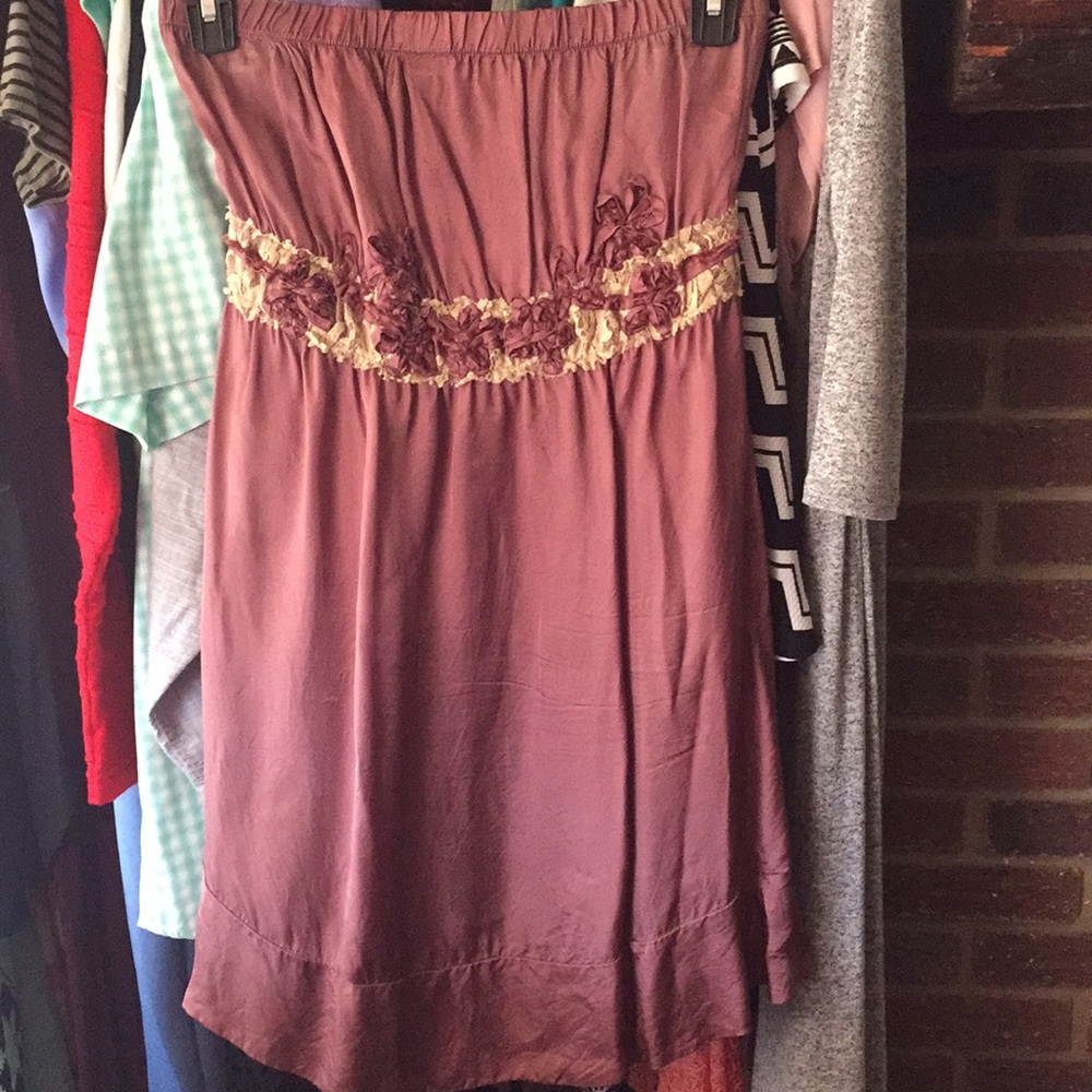 Silk summer dress